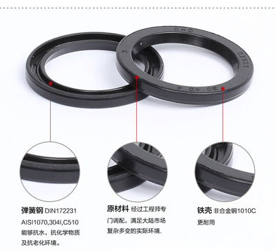 臺灣CHO油封VC骨架油封 原裝進口密封件的專業選擇